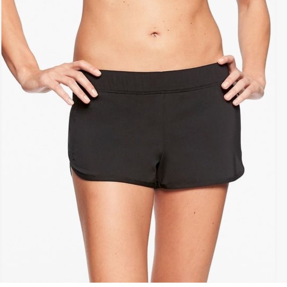 Athleta Black Swim Shorts